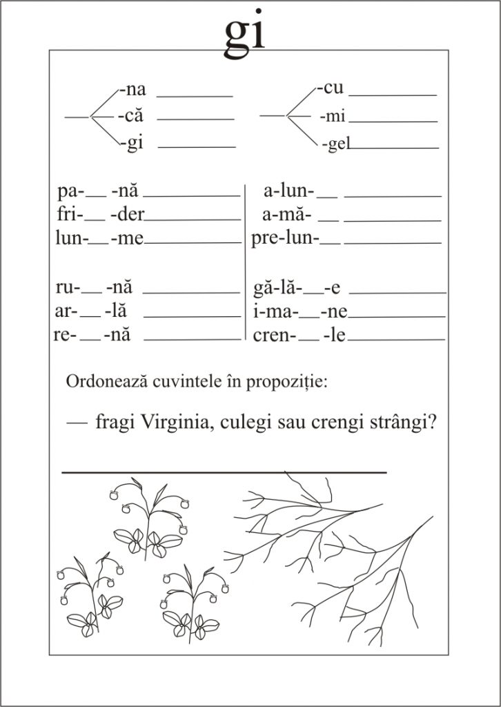 Grupul de litere 'gi'